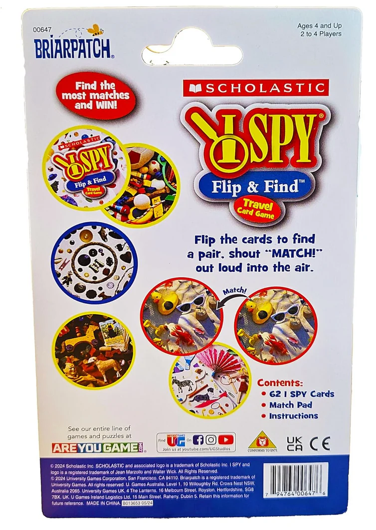 I Spy Flip & Find Card Game - Image 3