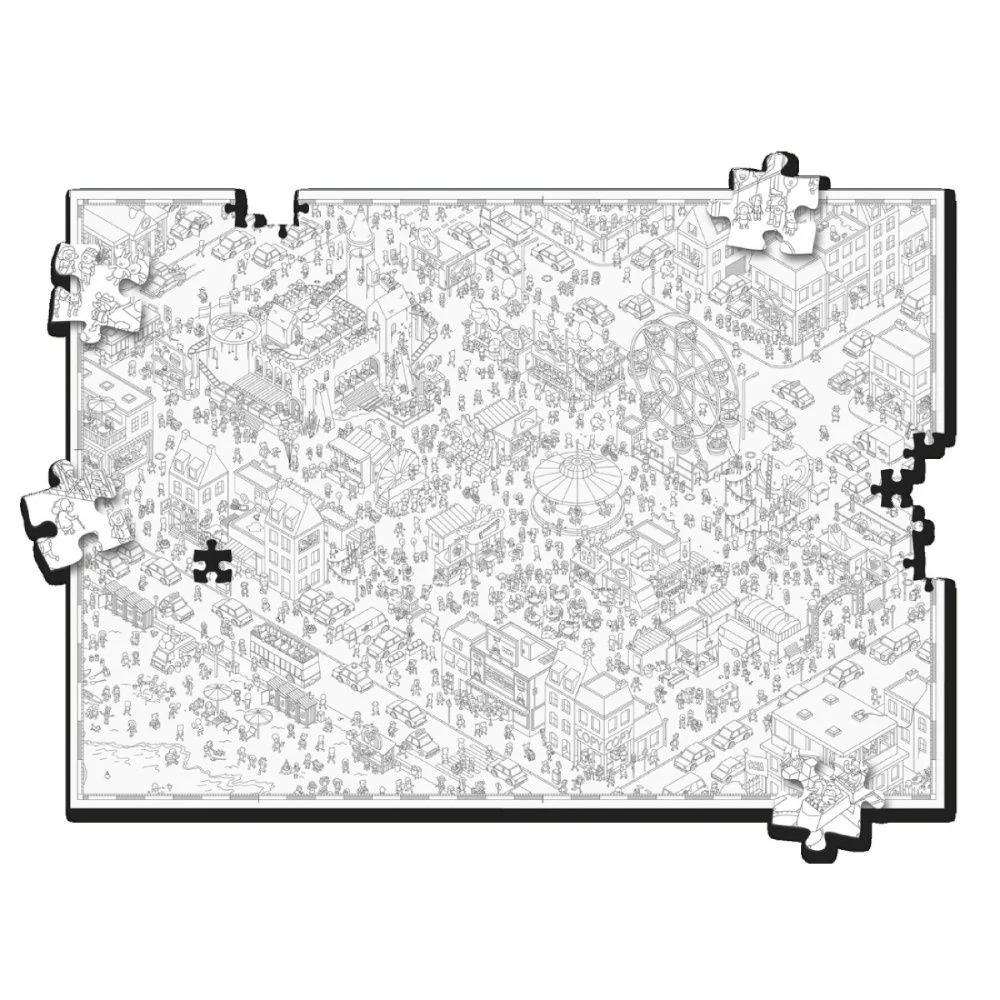 MicroMacro: Jigsaw Funfair 500 Piece Jigsaw - Image 3