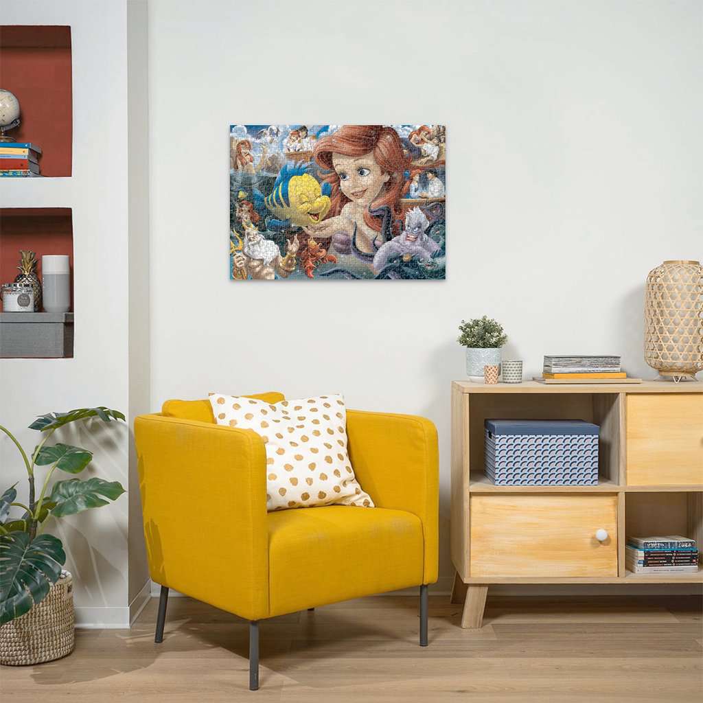 Ravensburger Disney Heroines No3 Ariel 1000 Piece Jigsaw - New Version - Image 4