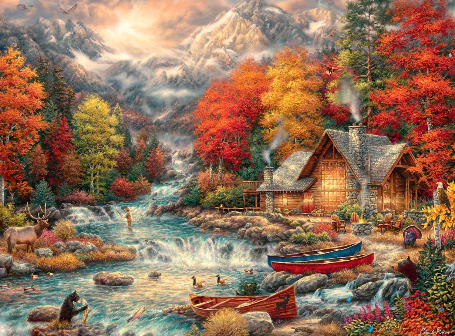 Treasures of the Great Outdoors 1000 Piece Jigsaw - Image 3