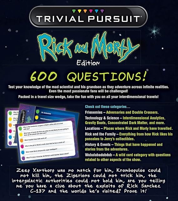 Trivial Pursuit: Rick and Morty Bitesize - Image 3